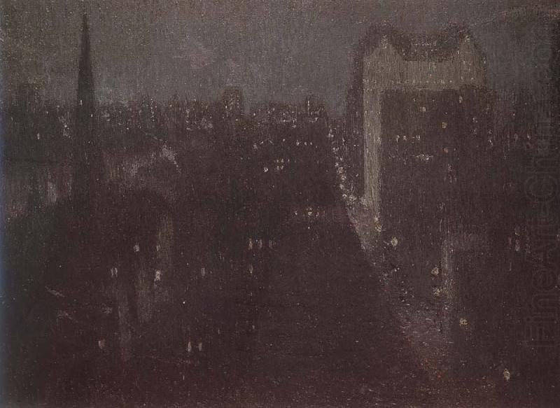 The Plaza Nocturne, Alden J Weir